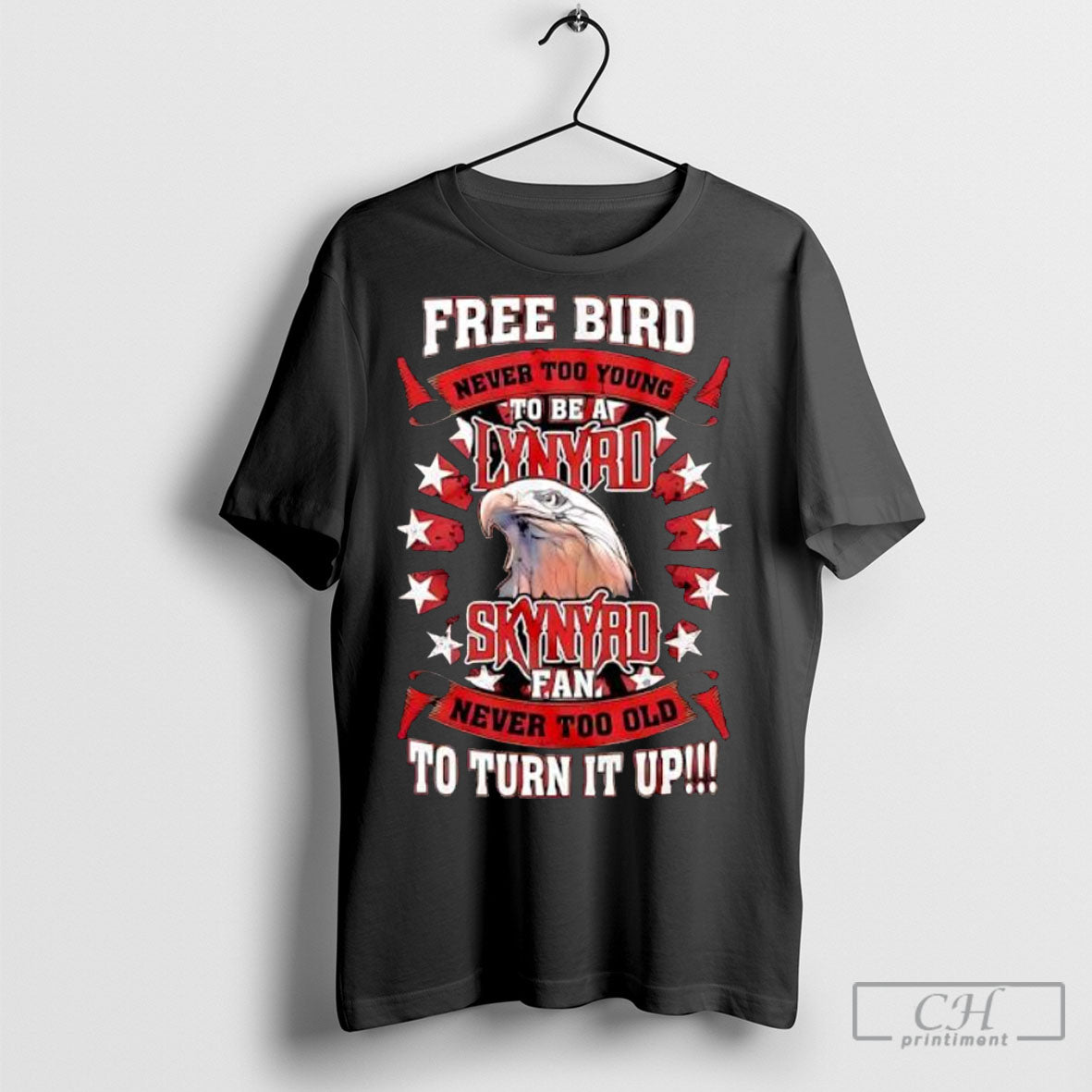 Official Lynyrd Skynyrd Free Bird To Turn It Up Sweater
