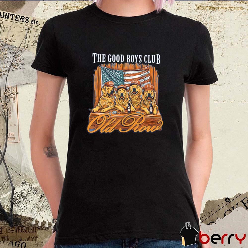 MAGA Good Boys Club American Flag Pocket t-shirt
