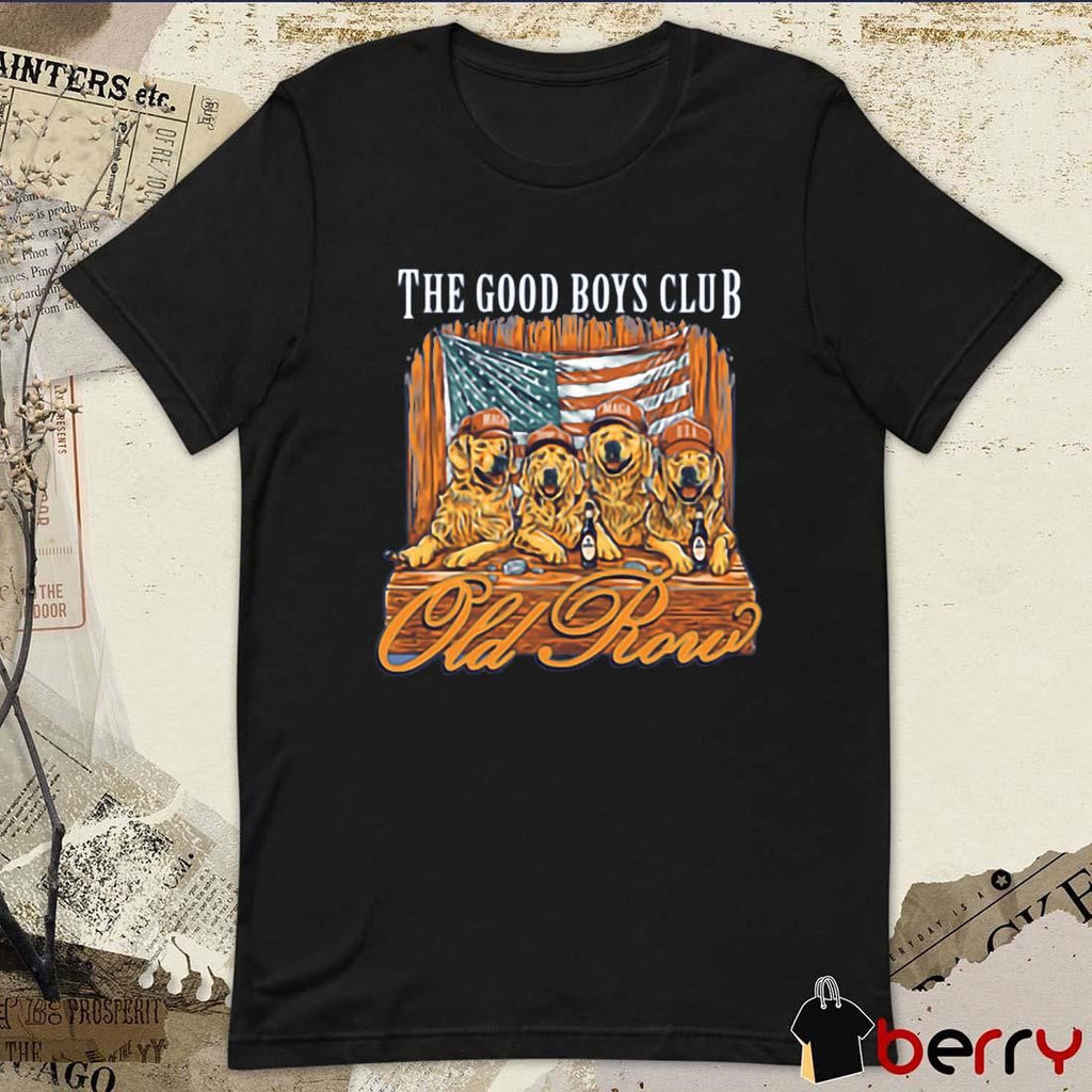 MAGA Good Boys Club American Flag Pocket t-shirt