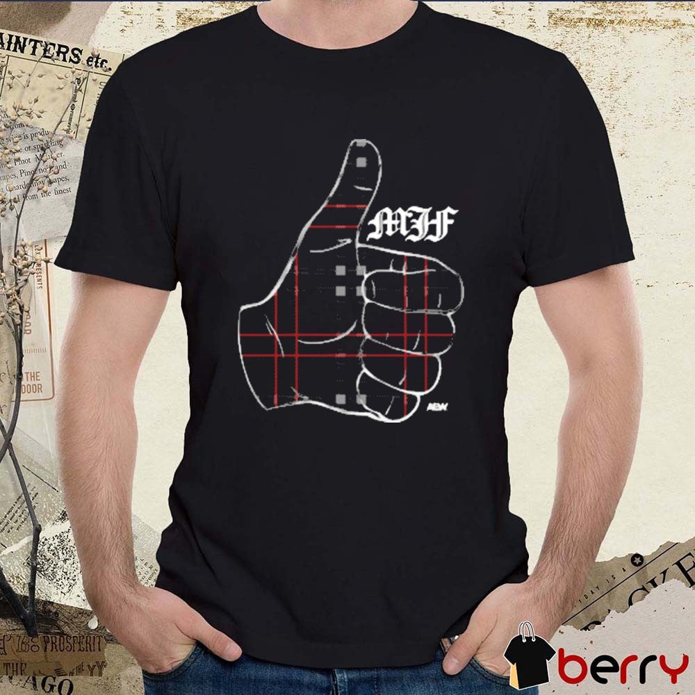 MJF Thumbs Up Hand All Elite Wrestling 2025 t-shirt