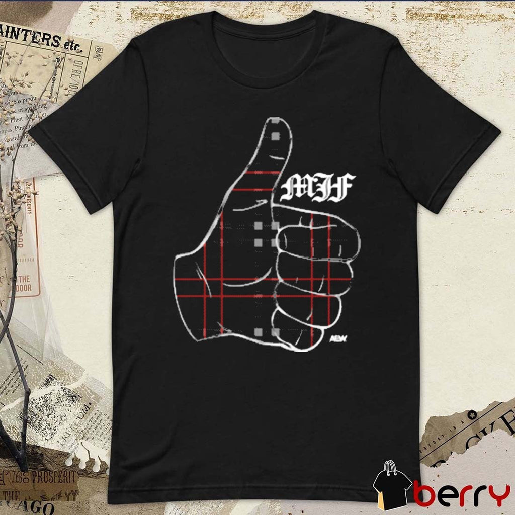 MJF Thumbs Up Hand All Elite Wrestling 2025 t-shirt
