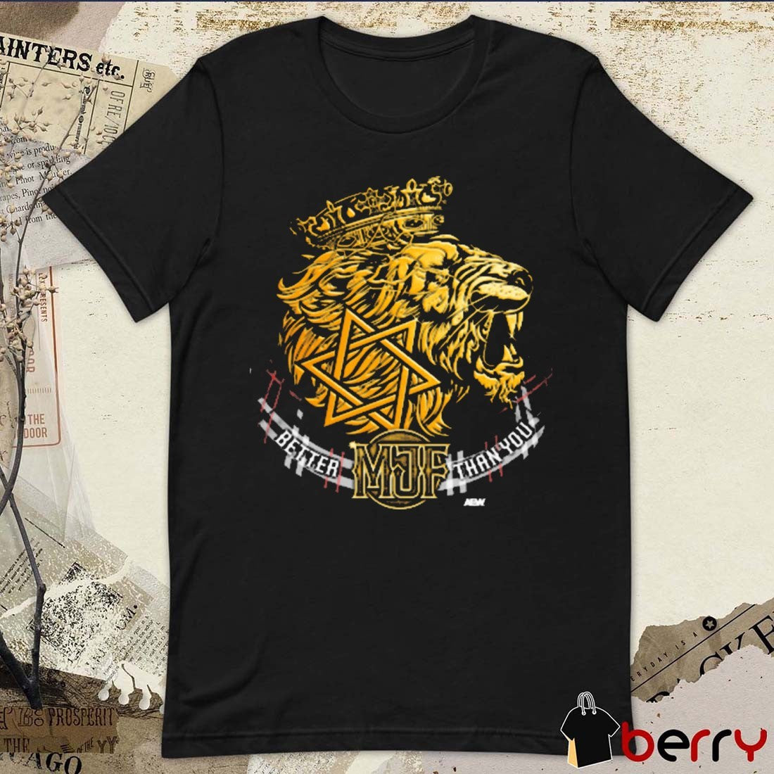 MJF Young Lion Better Than You AEW 2025 t-shirt