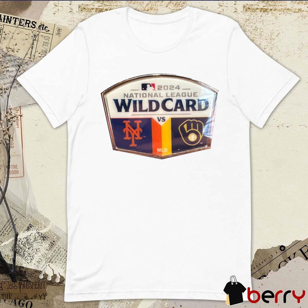 MLB 2024 National League Wild Card New York Mets vs Milwaukee Brewers t-shirt