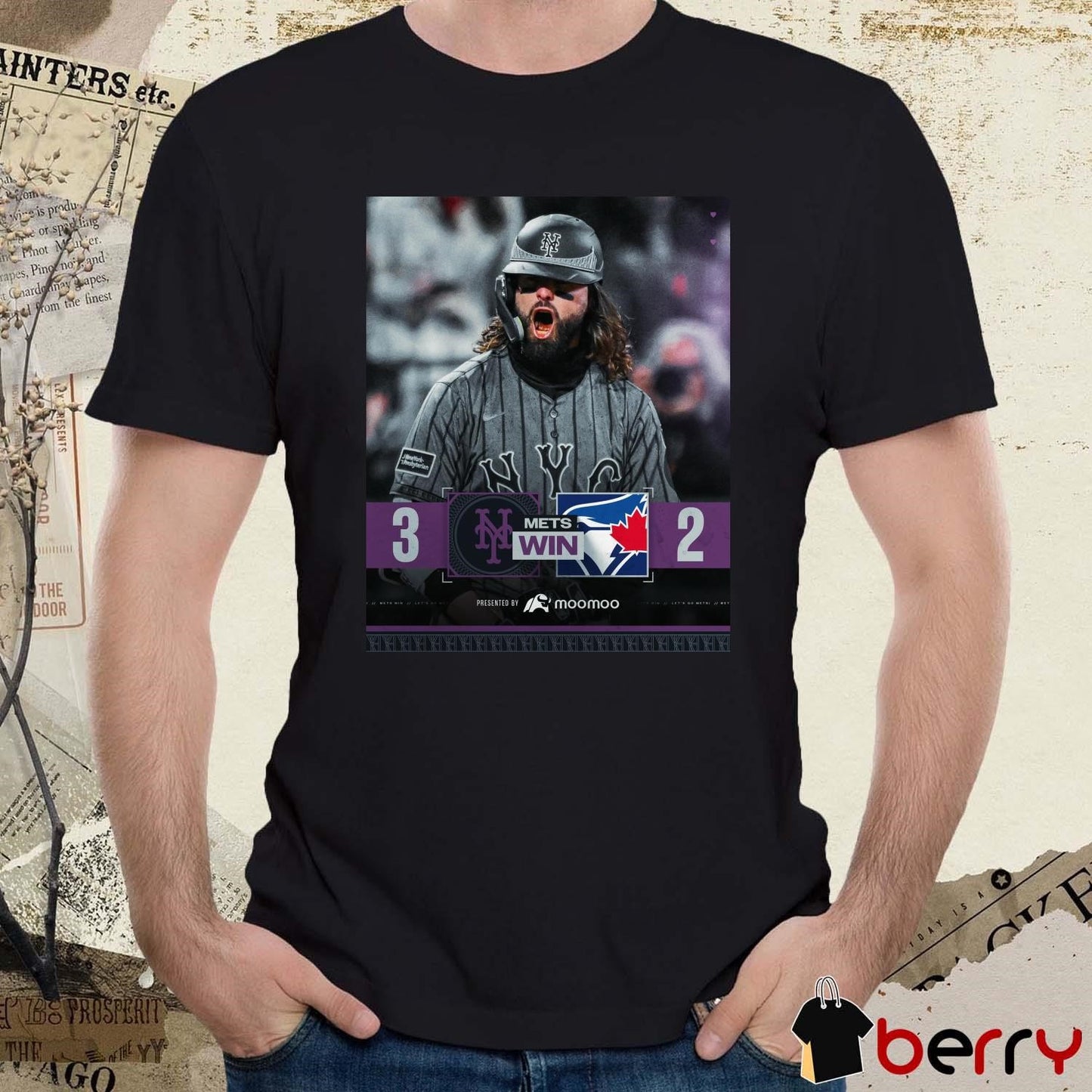 MLB Baseball Walk-Off Win In Flushing New York Mets Win 3-2 Toronto Blue Jays Final Score April 5 2025 t-shirt