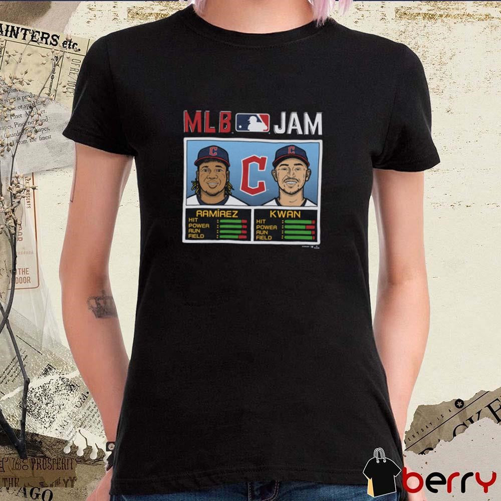 MLB Jam Cleveland Guardians Ramirez And Kwan 2024 t-shirt