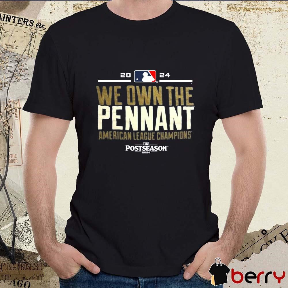 MLB Kansas City Royals We Own The Pennant American League Champions 2024 t-shirt