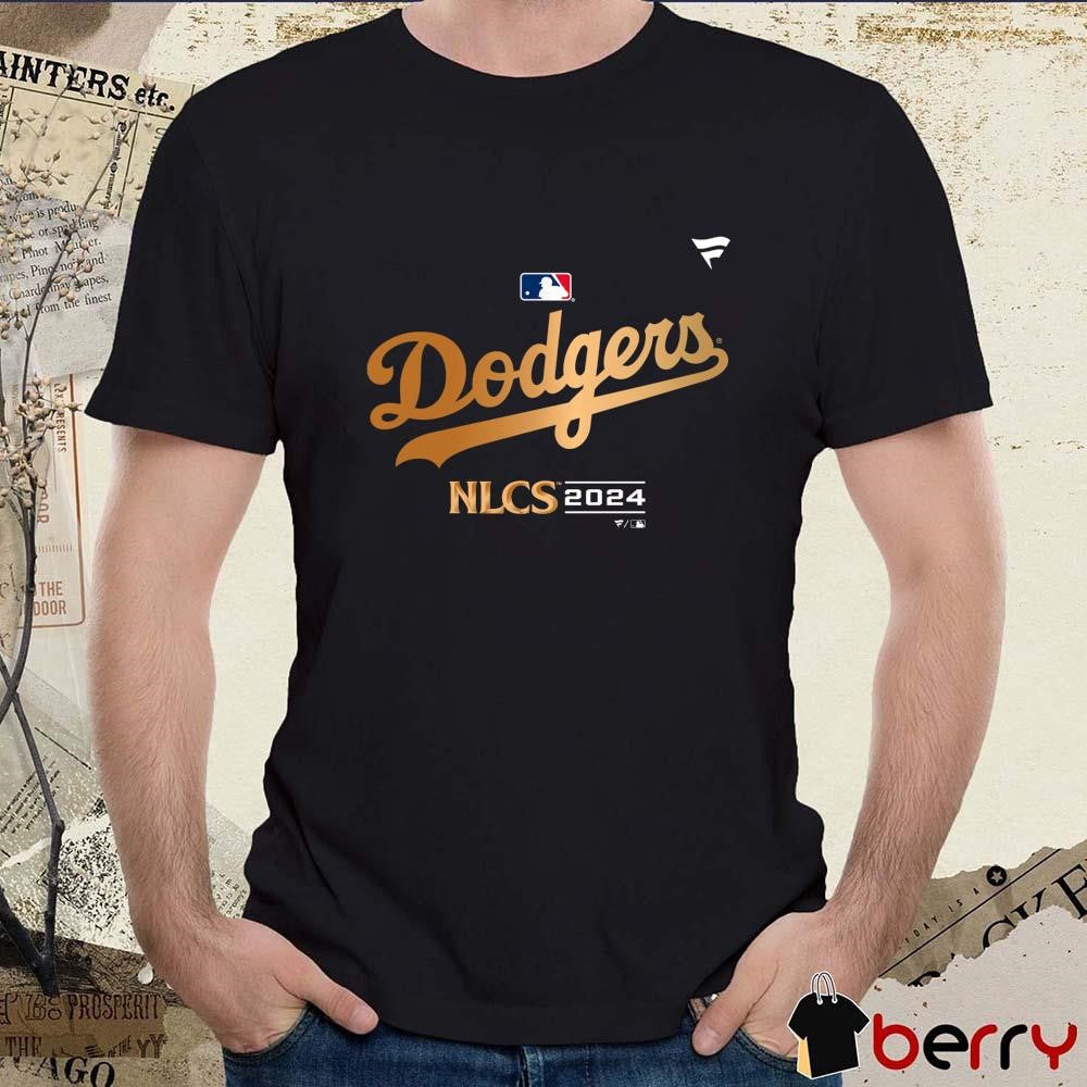 MLB Los Angeles Dodgers 2024 NLCS National League Division Champions Locker Room t-shirt