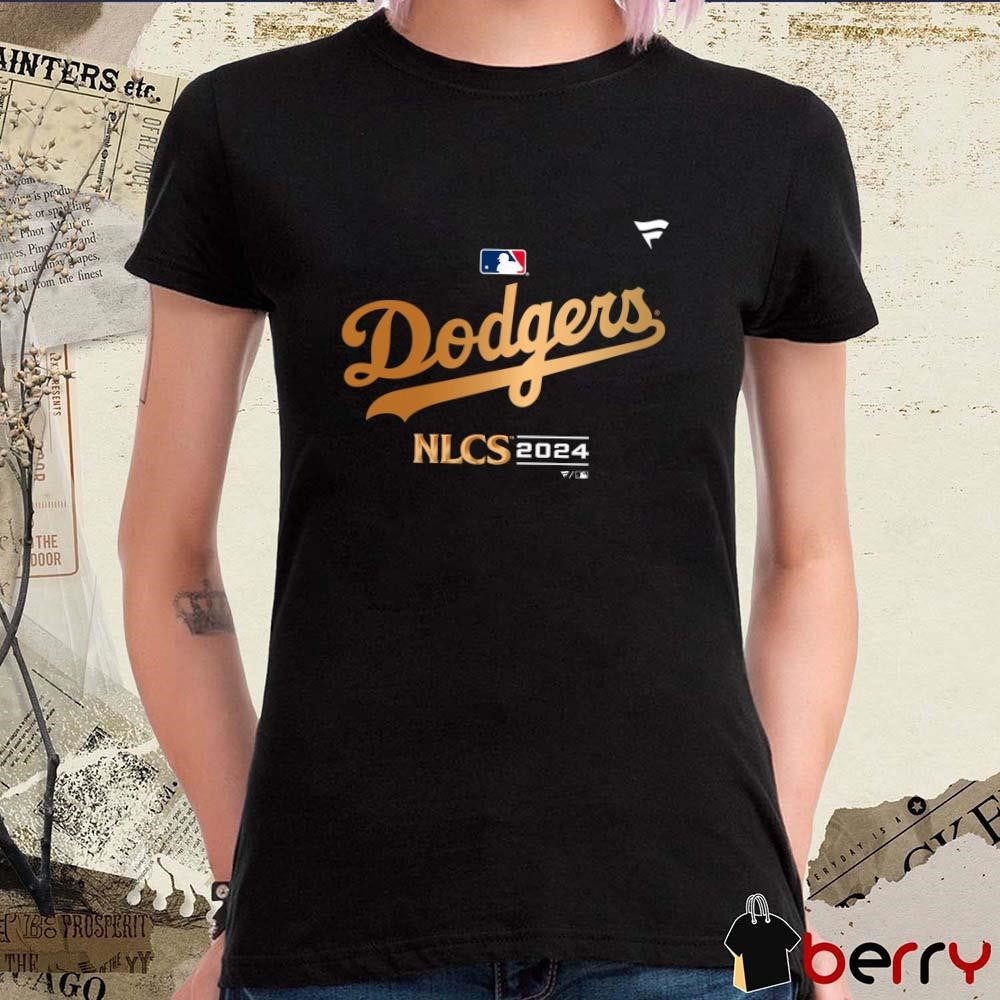 MLB Los Angeles Dodgers 2024 NLCS National League Division Champions Locker Room t-shirt