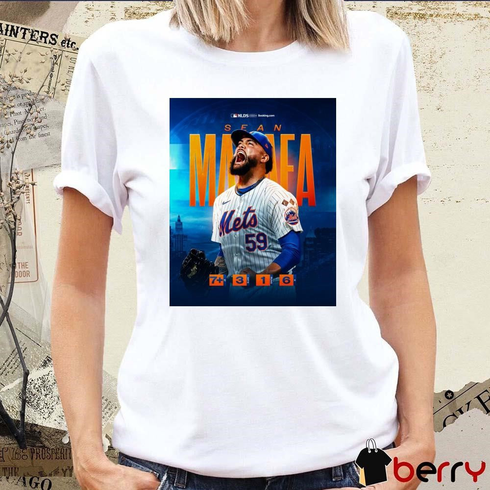 MLB NLDS New York Mets MetsWin Sean Manaea 7IP 3Hits 1Runs 6K Poster t-shirt