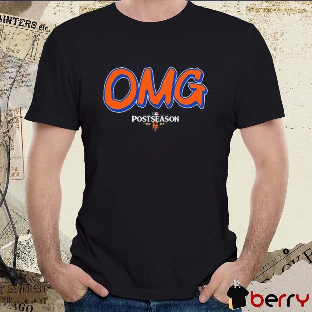 MLB New York Mets OMG Postseason 2024 t-shirt