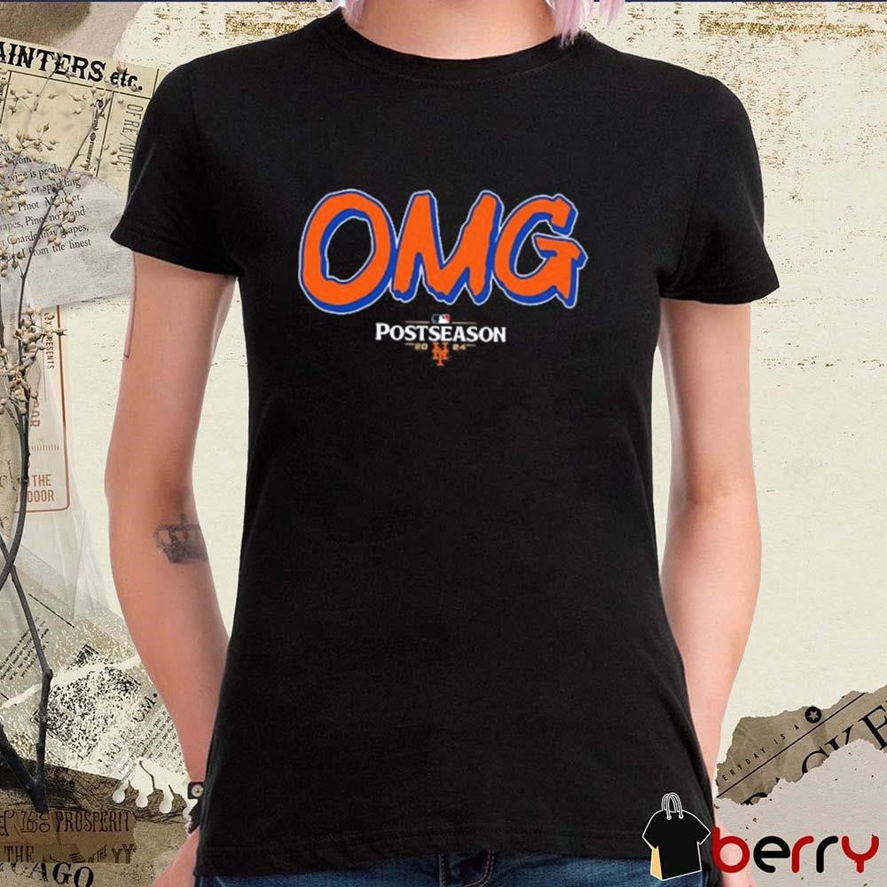 MLB New York Mets OMG Postseason 2024 t-shirt