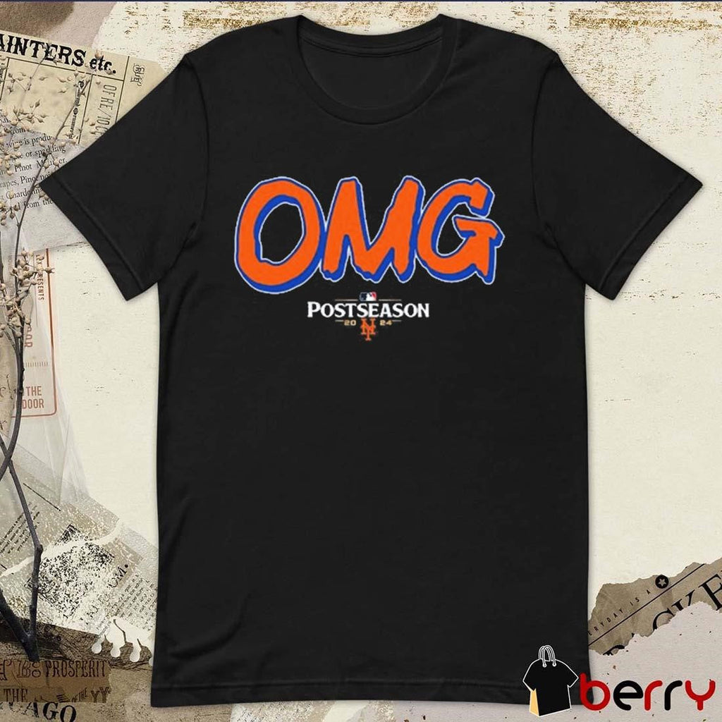 MLB New York Mets OMG Postseason 2024 t-shirt