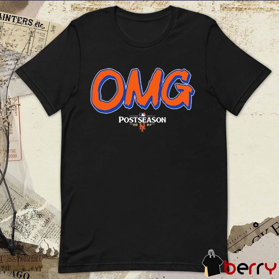 MLB New York Mets OMG Postseason 2024 t-shirt