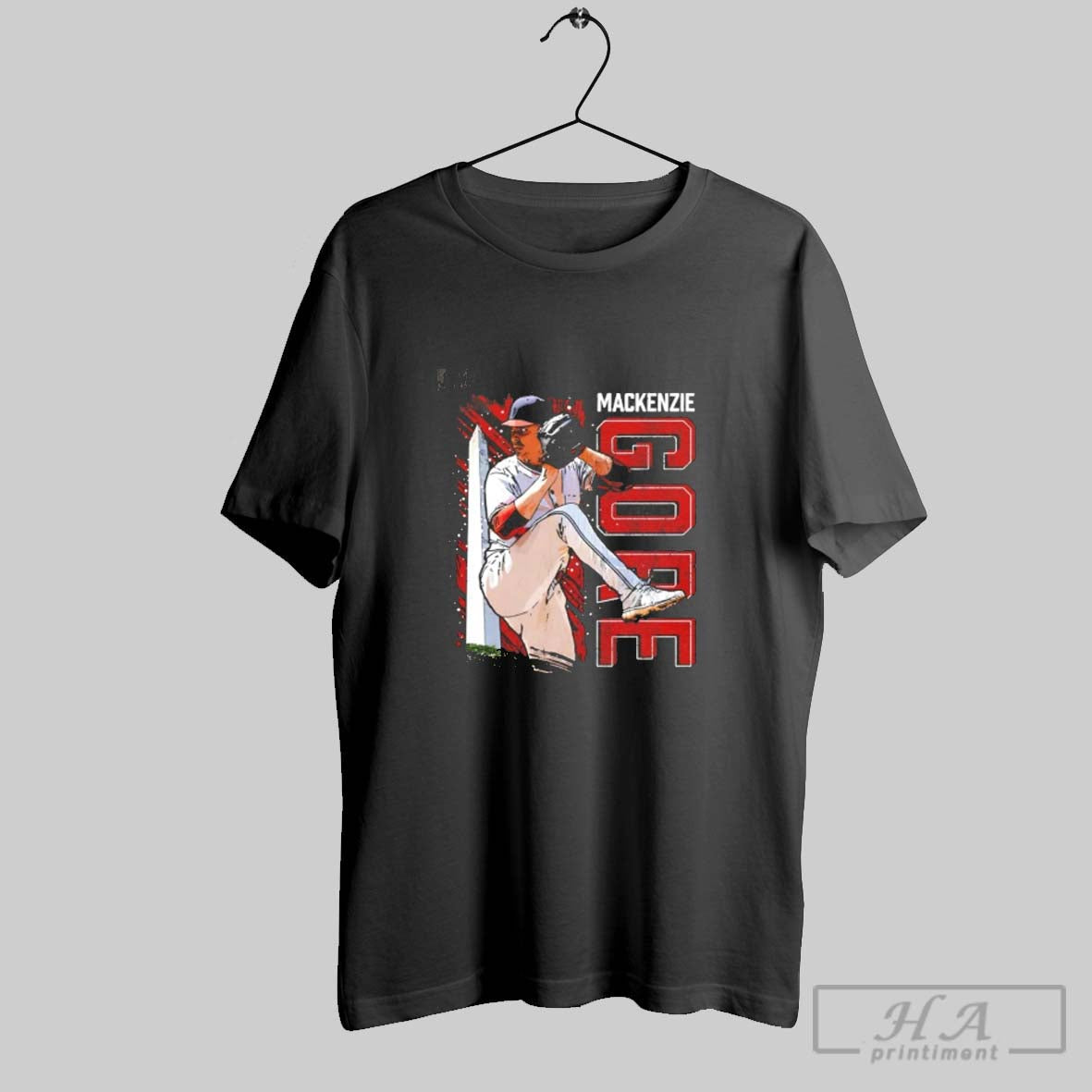 Official Mackenzie Gore Washington Nationals Signature Gritty