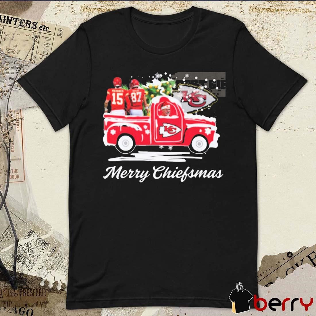Mahomes And Kelce Coach Kansas City Chiefs 12 Days Of Chiefsmas 2024 t-shirt