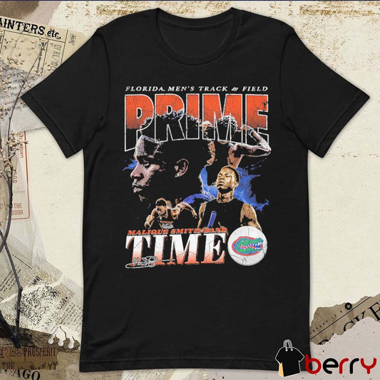 Malique Smith Band Time 90s Streetwear Florida Gators Men’s Track & Field Prime Signature t-shirt