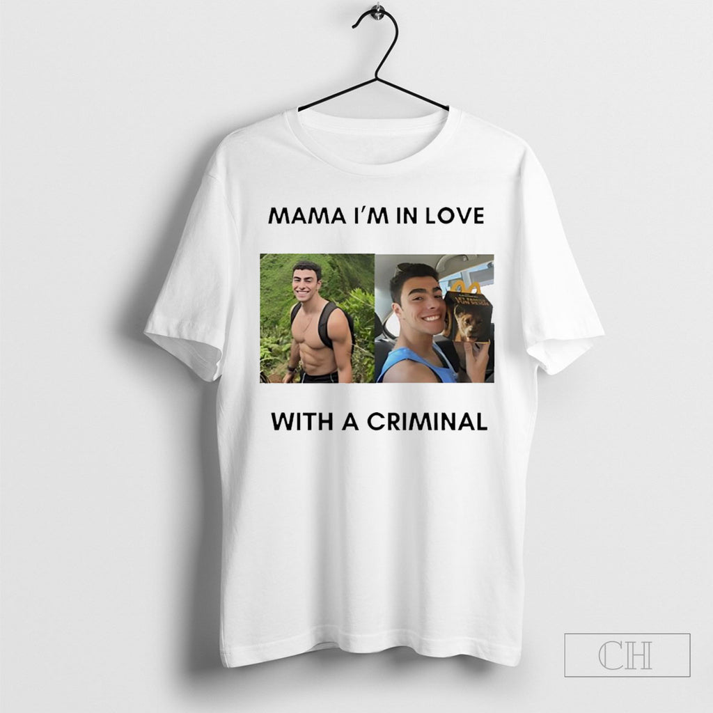 Official Mama Im In Love With A Criminal Luigi Mangione Shirt Sweater