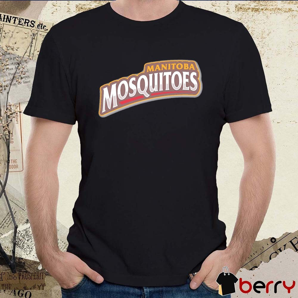 Manitoba Mosquitoes Winnipeg Goldeyes 2026 Logo t-shirt