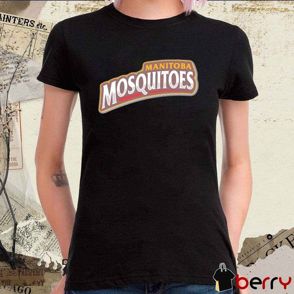 Manitoba Mosquitoes Winnipeg Goldeyes 2026 Logo t-shirt