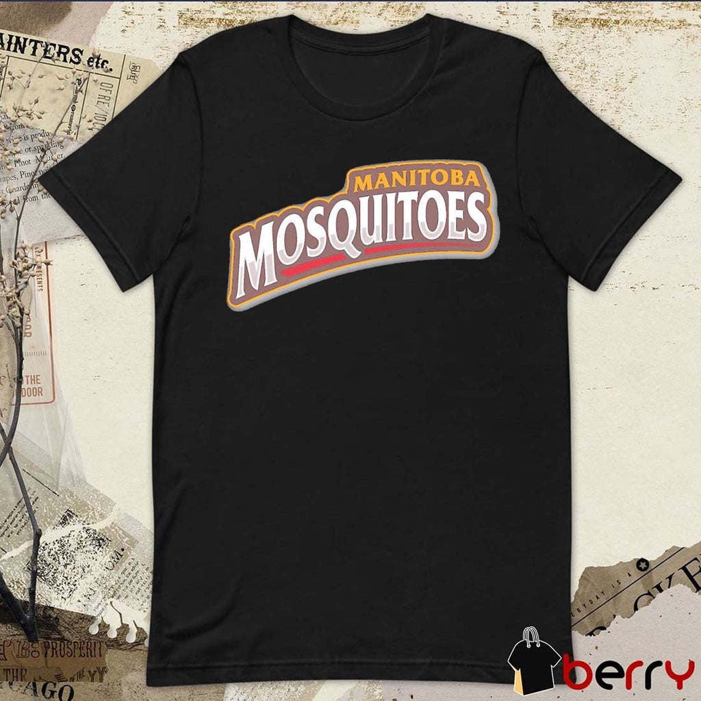 Manitoba Mosquitoes Winnipeg Goldeyes 2026 Logo t-shirt
