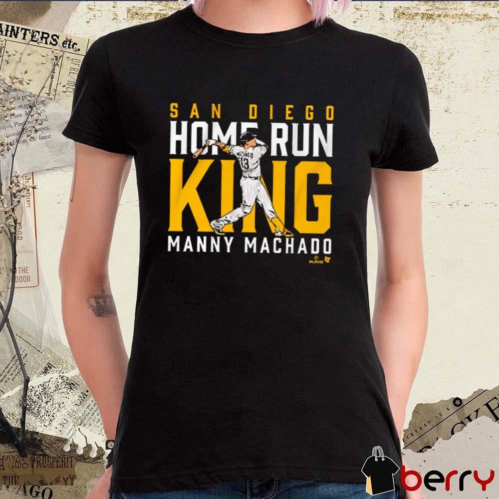 Manny Machado San Diego Padres Home Run King MLB t-shirt