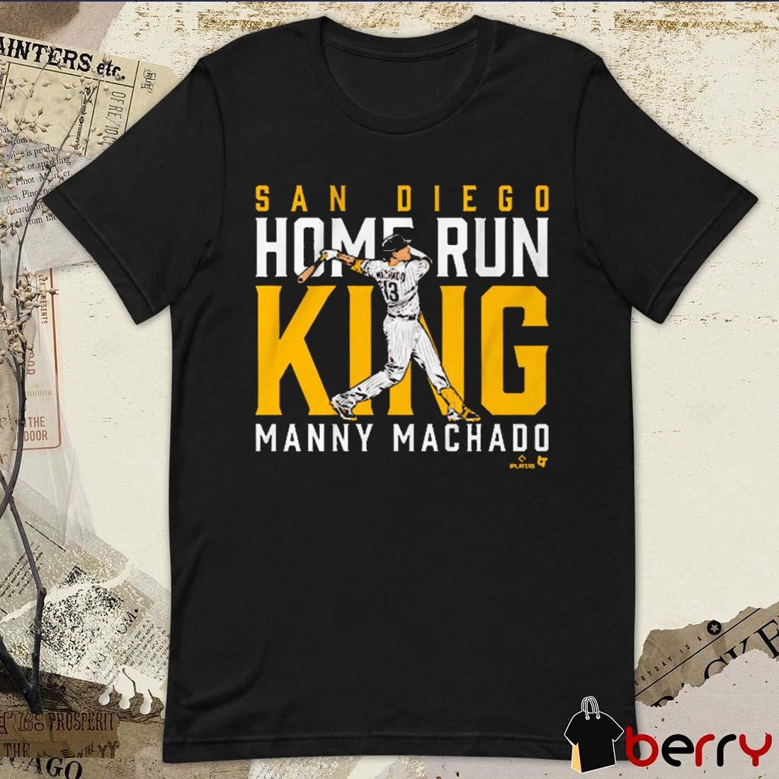 Manny Machado San Diego Padres Home Run King MLB t-shirt