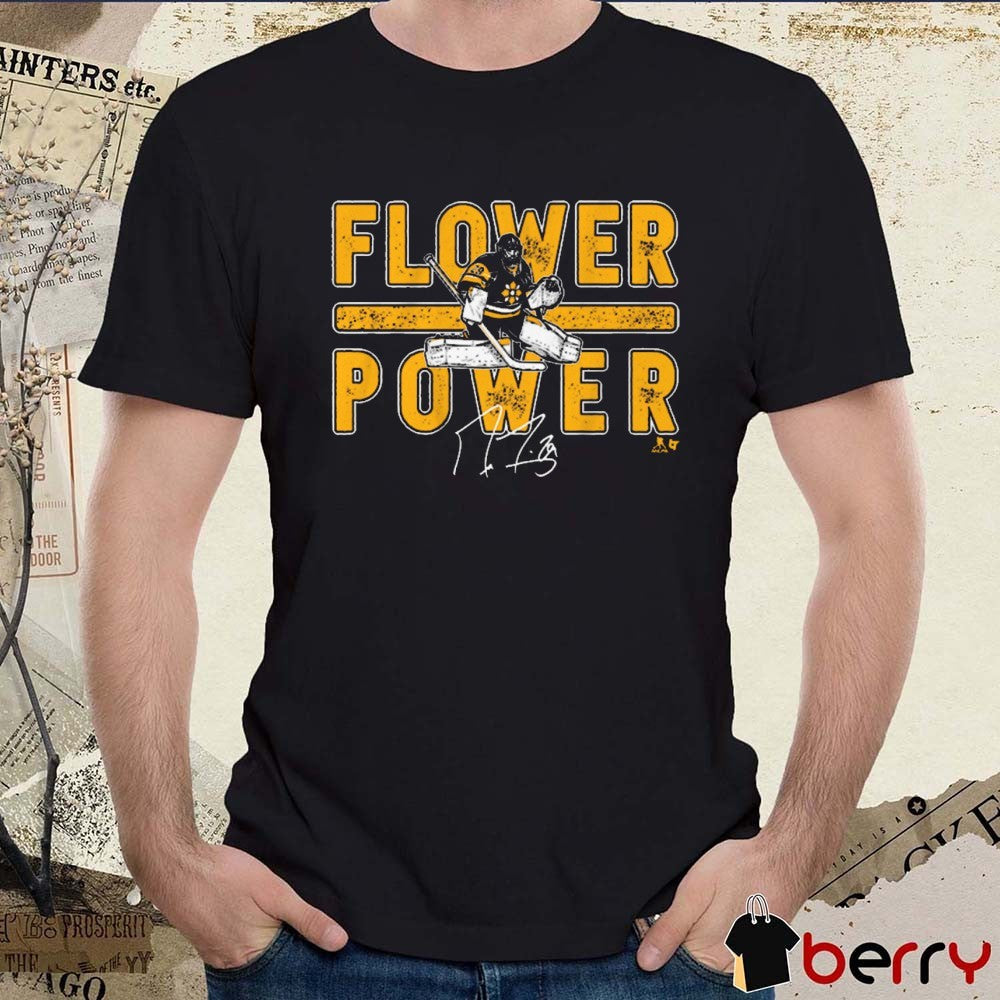 Marc-André Fleury Flower Power Pittsburgh Penguins Hockey Signature t-shirt