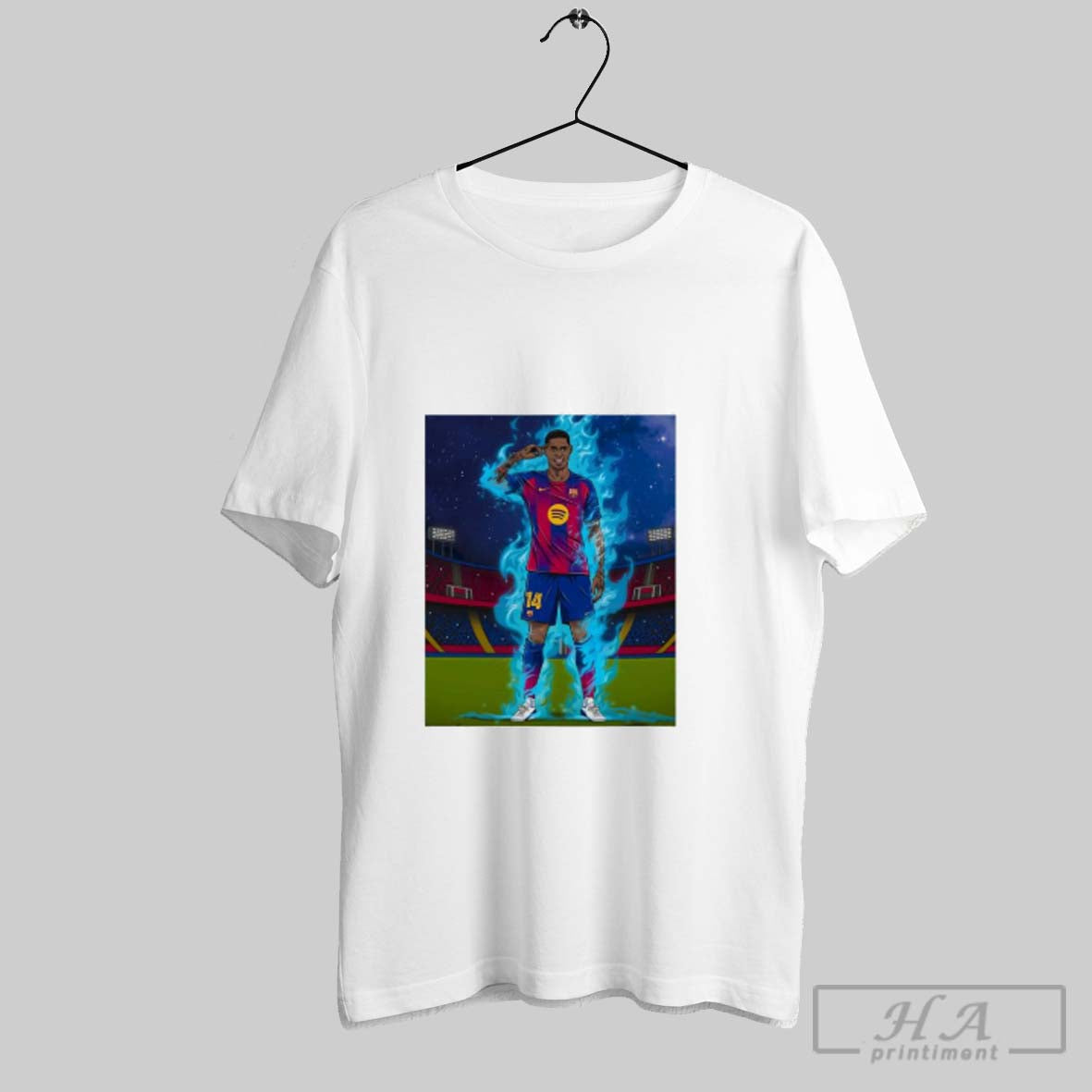 Official Marcus Rashford Barcelona Uefa Champions League 2025 Graphic