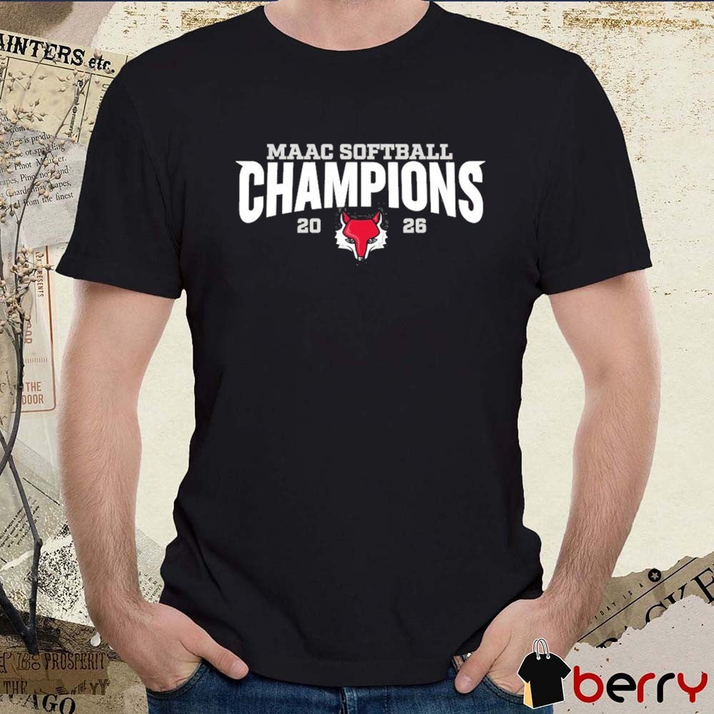 Marist University – 2026 MAAC Softball Champions t-shirt