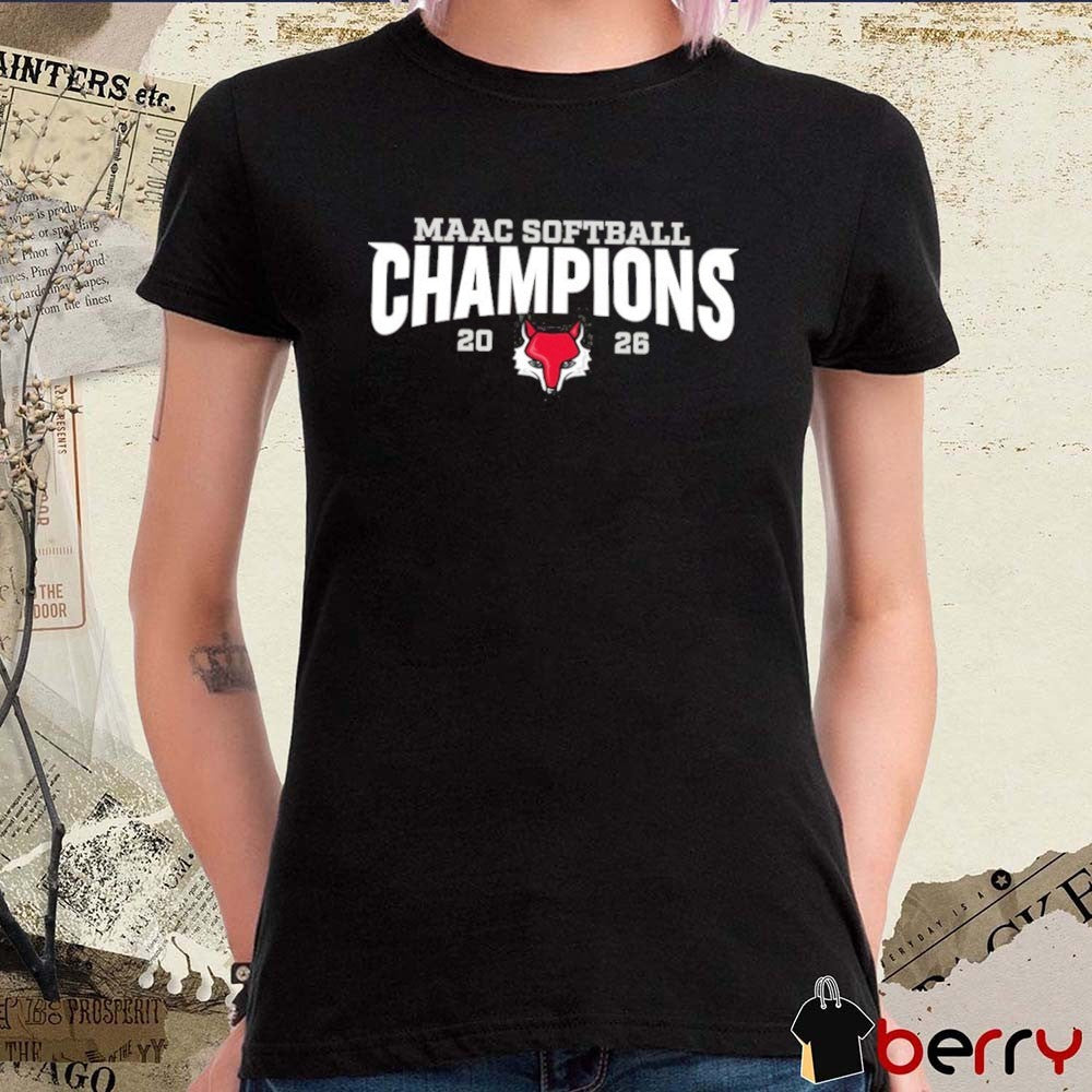 Marist University – 2026 MAAC Softball Champions t-shirt