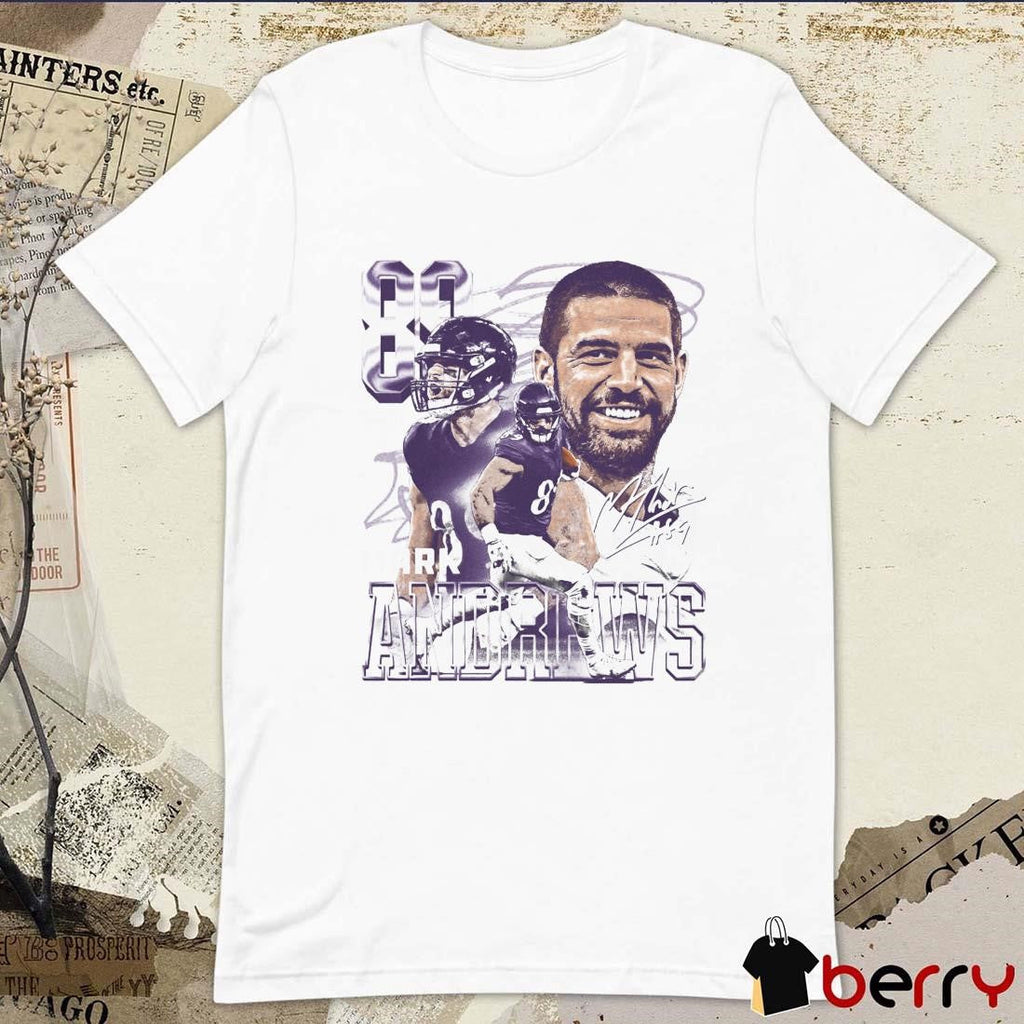 Mark Andrews Baltimore Vintage Signature Graphic t-shirt