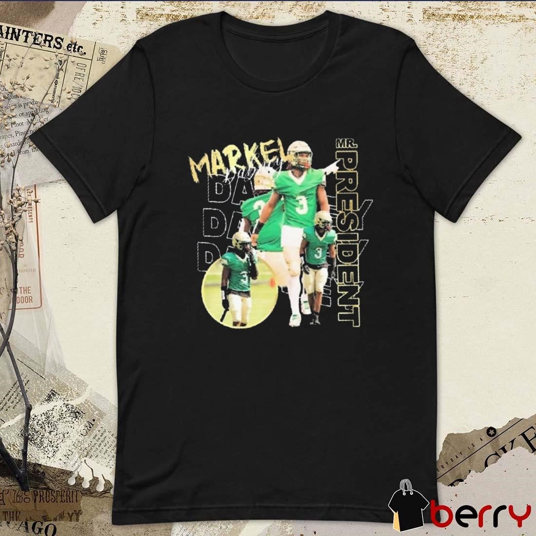 Markel Dabney Huguenot Mr President Graphic t-shirt