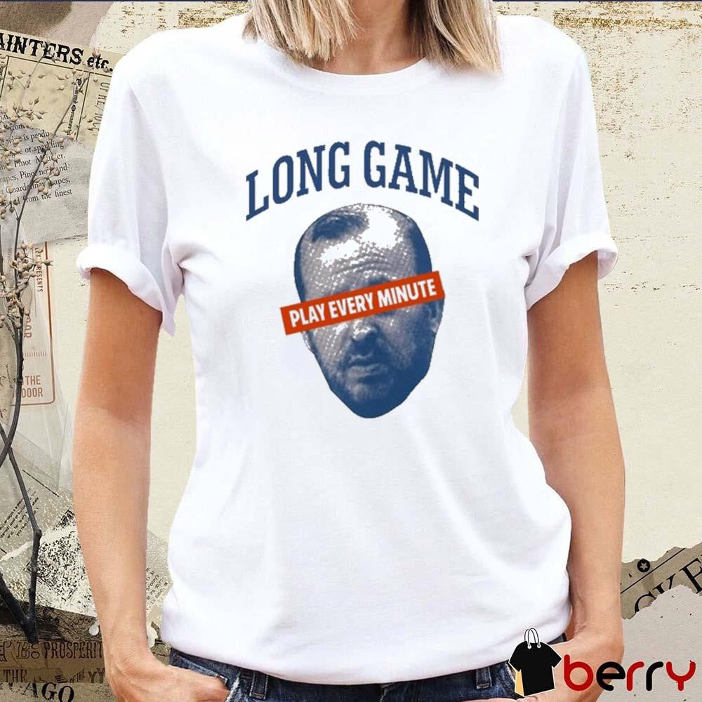 Marlon Craft Long Game Play Every Minute Portrait t-shirt
