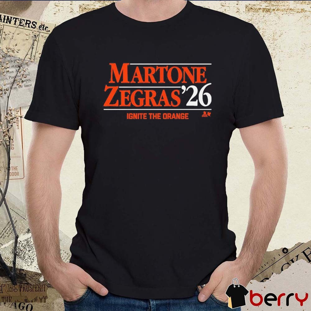 Martone-Zegras ’26 Ignite The Orange Philadelphia Flyers Hockey t-shirt