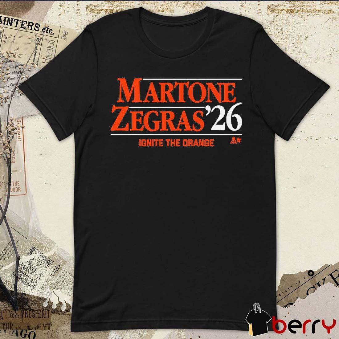 Martone-Zegras ’26 Ignite The Orange Philadelphia Flyers Hockey t-shirt
