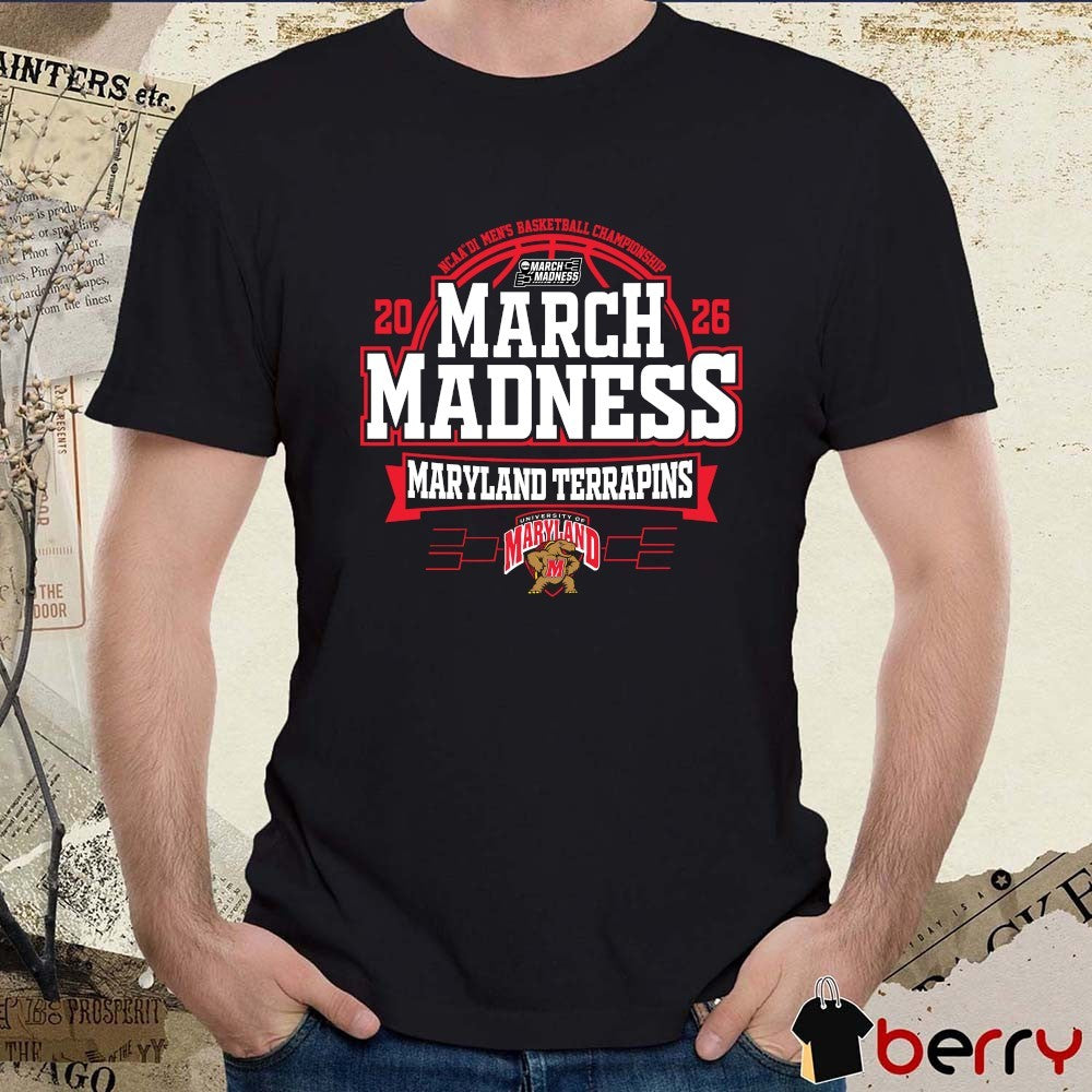Maryland Terrapins 2026 NCAA DI Men’s Basketball Championship March Madness t-shirt
