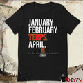 Maryland Terrapins Basketball January February Terps April 2025 NCAA DI Men’s Basketball Championship March Madness Logo t-shirt