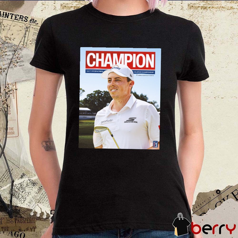 Matt Fitzpatrick 2026 Valspar Championship PGA Tour Poster t-shirt