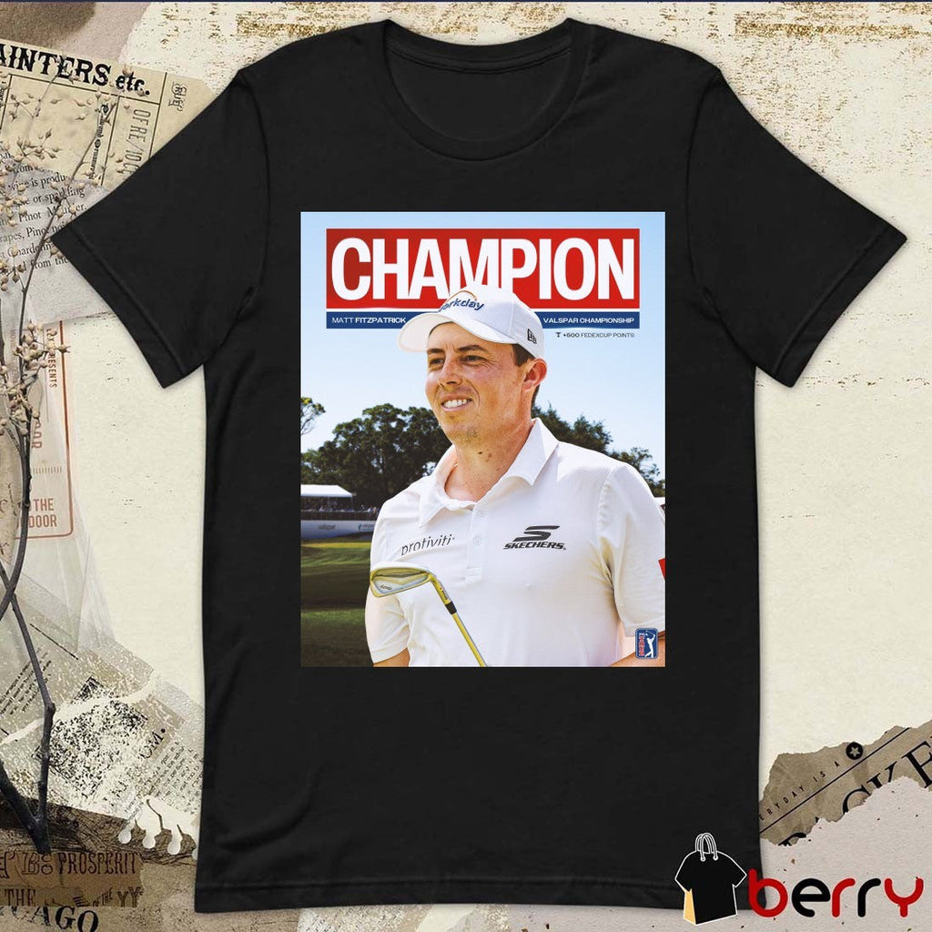 Matt Fitzpatrick 2026 Valspar Championship PGA Tour Poster t-shirt