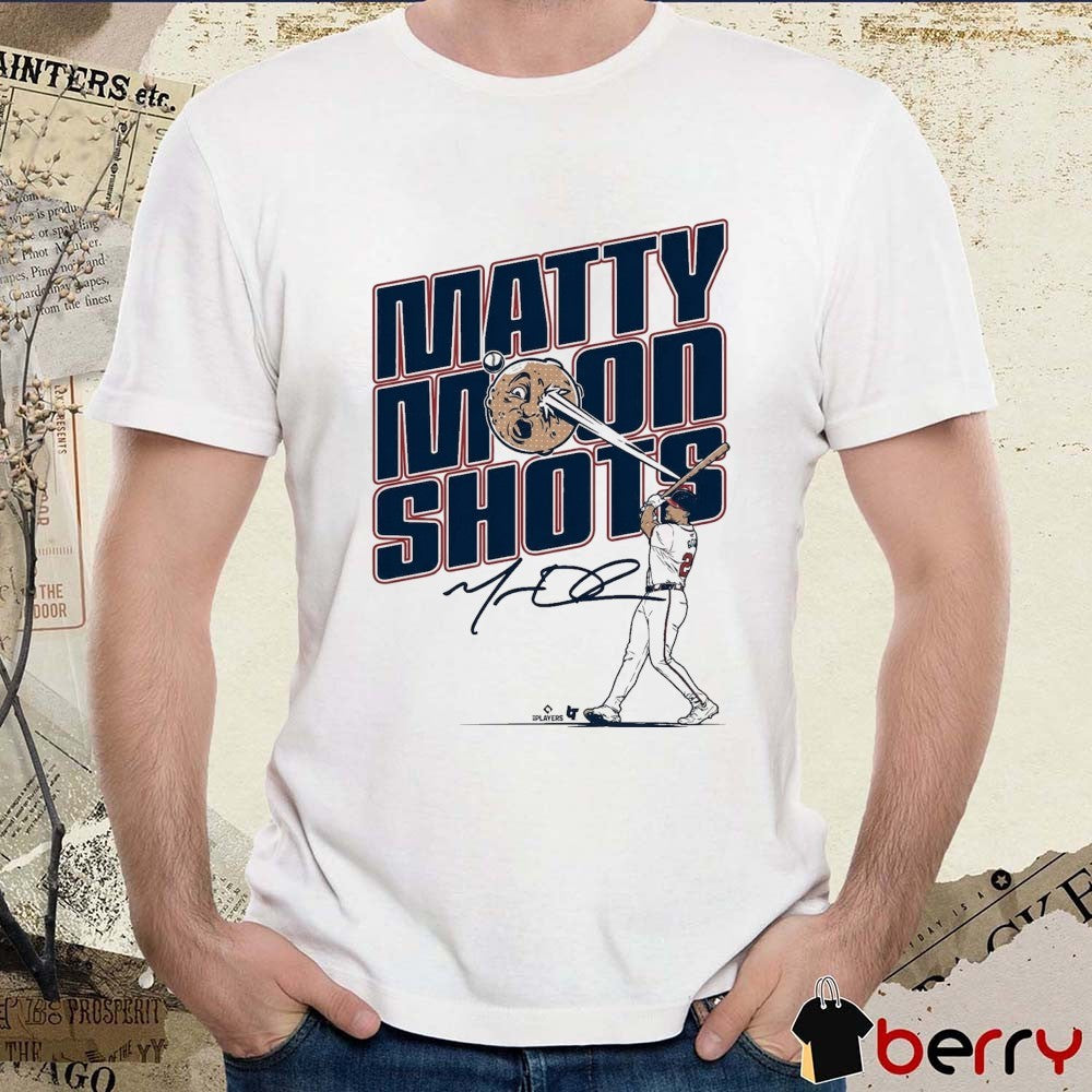 Matt Olson Matty Moonshots Atlanta Braves MLB Signature t-shirt