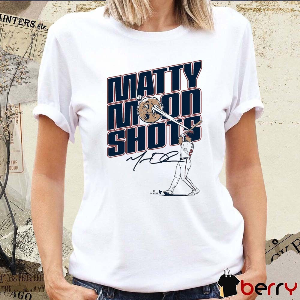 Matt Olson Matty Moonshots Atlanta Braves MLB Signature t-shirt