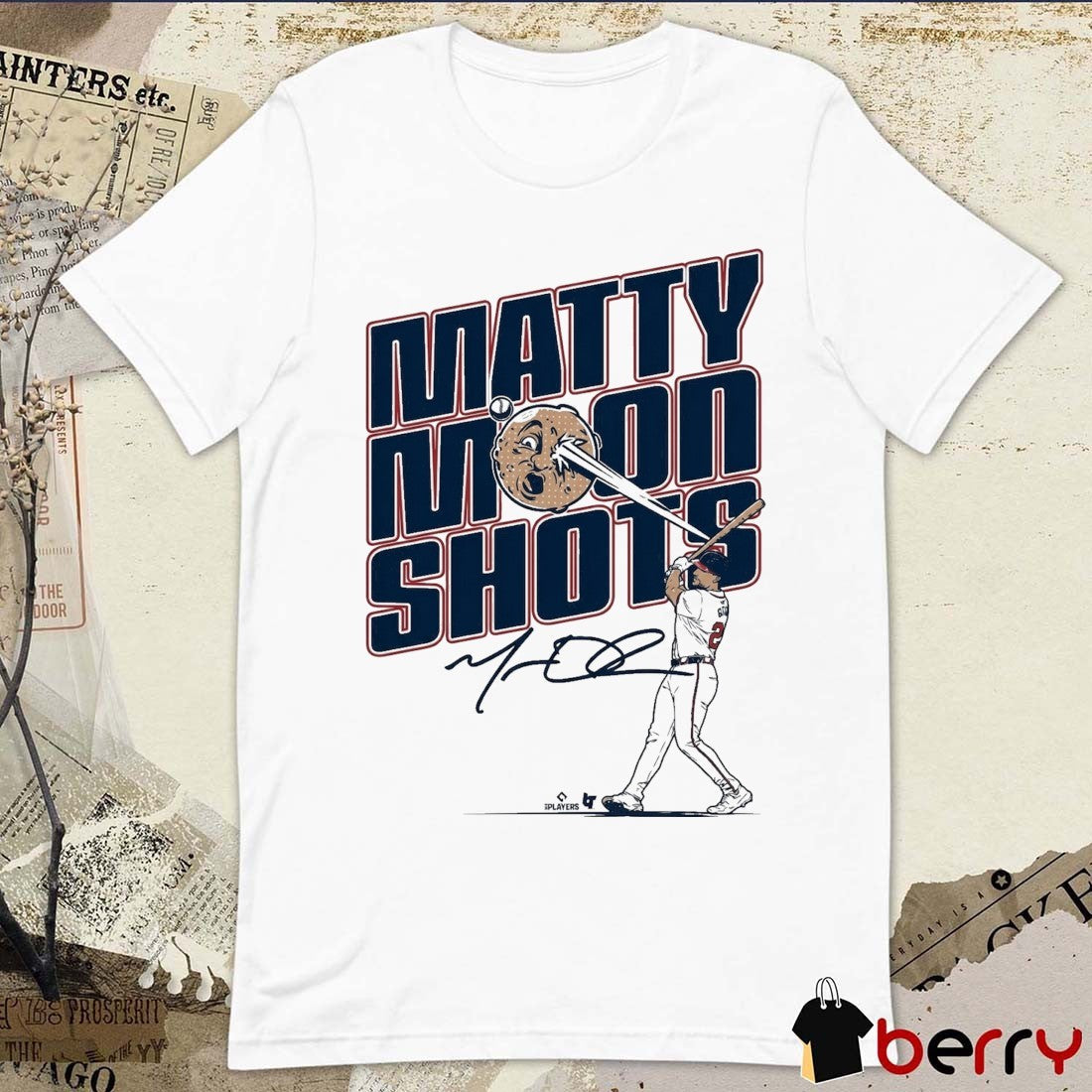 Matt Olson Matty Moonshots Atlanta Braves MLB Signature t-shirt