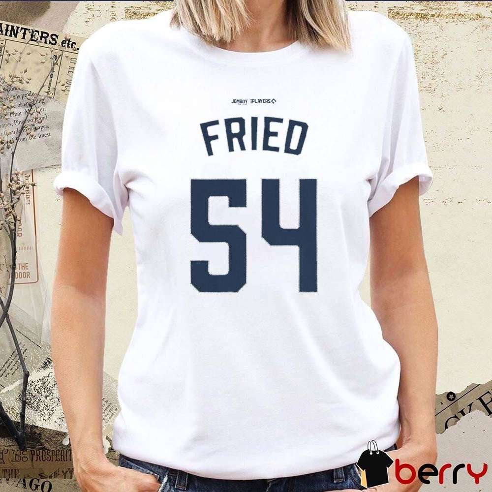 Max Fried Number 54 New York Yankees MLB Baseball 2025 t-shirt