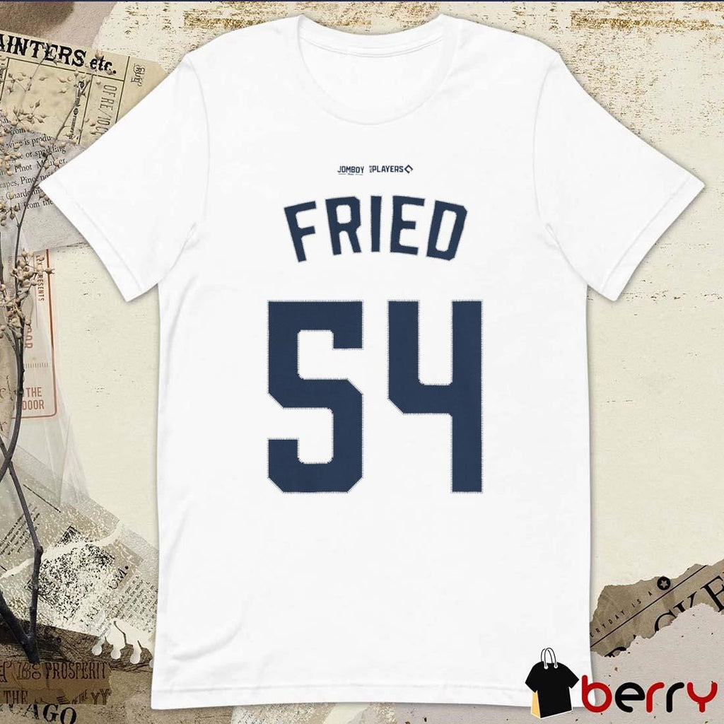 Max Fried Number 54 New York Yankees MLB Baseball 2025 t-shirt