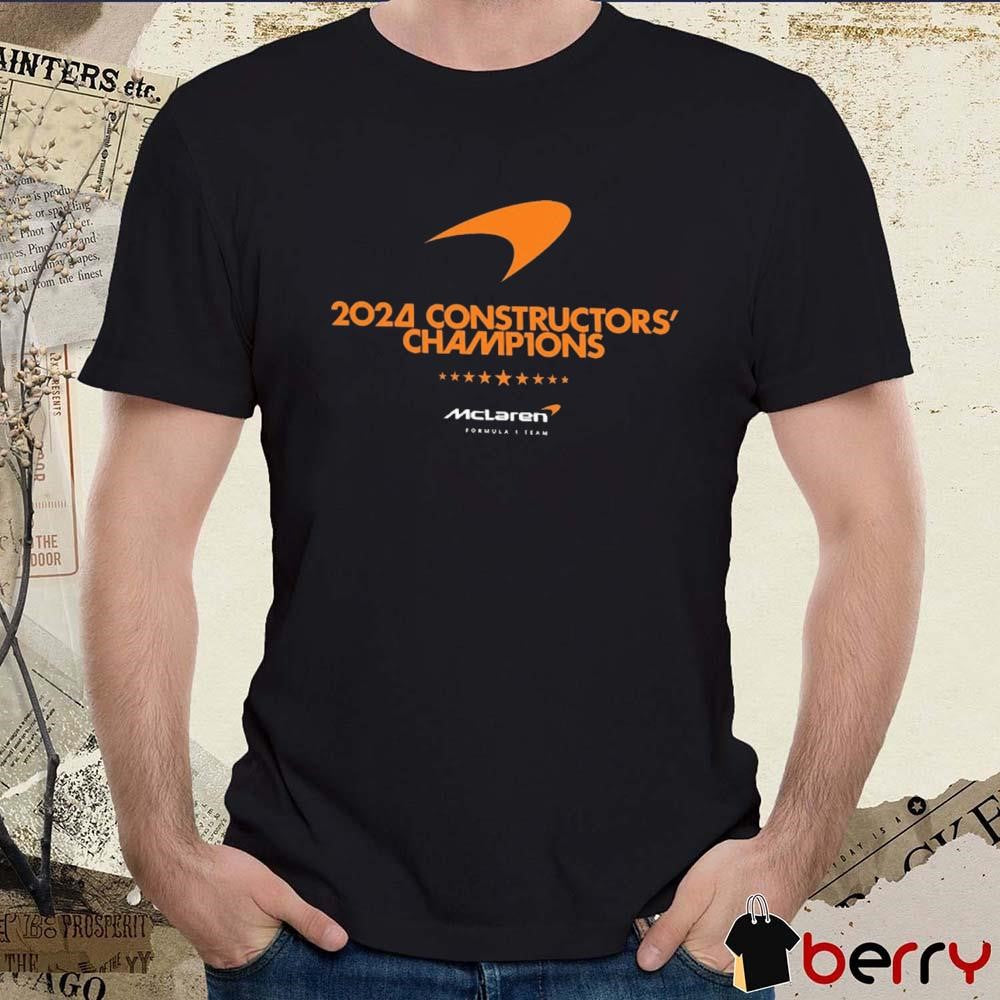 McLaren F1 Team 2024 Constructors’ Cup Champion t-shirt