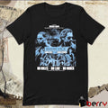 Miami Vice Jamie Foxx Colin Farrell No Rules No Law No Order Leave Now Life Is Short Time Is Luck t-shirt
