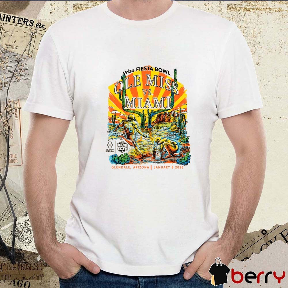 Miami Vs Ole Miss 2026 Allstate Sugar Bowl Fiesta Bowl Champions t-shirt
