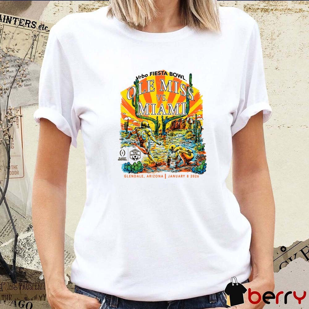 Miami Vs Ole Miss 2026 Allstate Sugar Bowl Fiesta Bowl Champions t-shirt