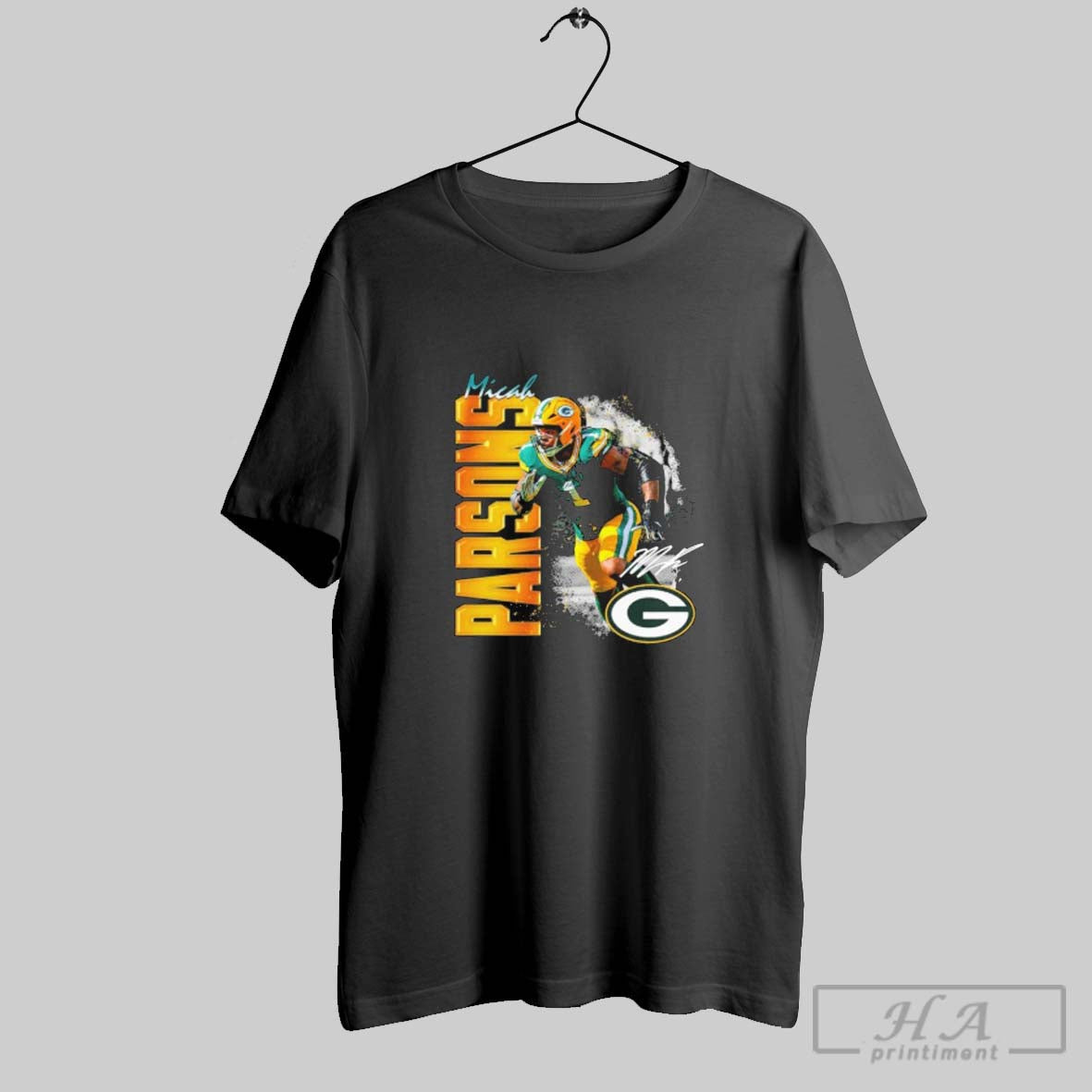 Official Micah Parsons Green Bay Packers Wordmark