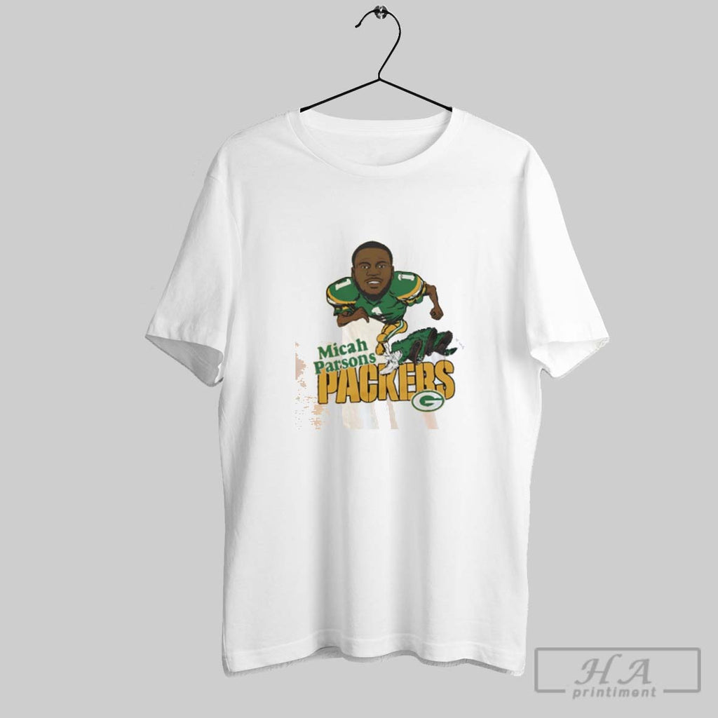 Official Micah Parsons Green Bay Packers Caricature